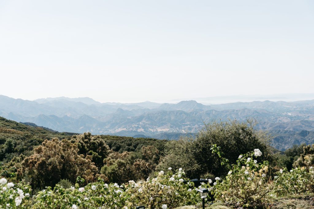 Malibu Mountain's Stone Mountain Estate Wedding | Styled Shoot Inspiration for a Luxurious Minimal Italian Wedding